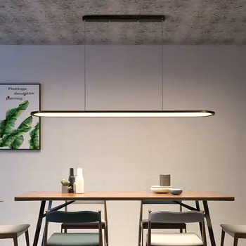 Moderni stol, led viseće lampe s podesivim svjetline za blagovanje, kuhinje, ureda, bara, lusteri, dom dekor, vješanje lampe