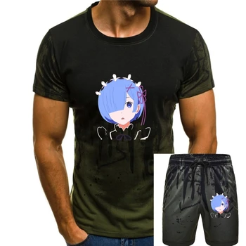 Muška majica Rem ReZero Anime Re Zero Anime ženska t-shirt majica t-komadi top