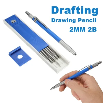Držač za crtanje školski pribor, olovke za crtanje s mehaničkim kancelarijskog грифелями, 2 mm, automatsko 12
