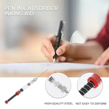 Pretvarač olovkom fontana, Zamjena spremnika s šprice, uređaj za punjenje opruge konverter alat za punjenje igle, Assista T9h8