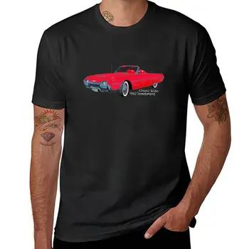 Nova majica Thunderbird Classic Ride 1962 godine, korejski modni majice, muške majice