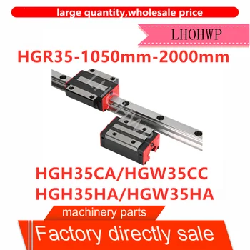 Izravna prodaja tvornice, linearni vodič 1HGR35 linear guide-1050mm-2000mm + 1 HGH35CA/1 HGW35CC/1HGH35HA/1HGW35HA klizač za 3D pisača