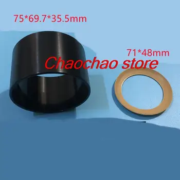 1 Set pribora za klipnih prstenova šalica kompresor za zrak cilindar čelični cjevasti gumena prsten 75*69.7*35.5 mm