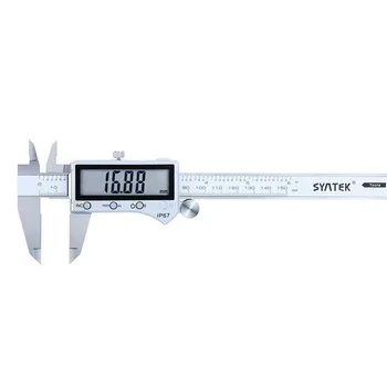 Elektronski digitalni prikaz SYNTEK Digitalni штангенциркуль 0-150 mm Nehrđajućeg čelika i Vodootporan Ip67 BT