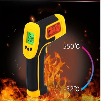 Infracrveni termometar Izuzetno termometar Industry e-temperatura AS530 Zgodan temperatura pištolj