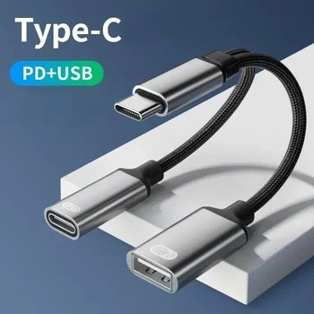 Produžni USB Type C Hub 4-portni USB-kabelski razdjelnik OTG Brzi adapter prijenosa podataka, Prijenosni pretvarač za PC laptop Macbook Pro