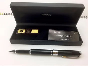 Luksuzna metalna četka za kaligrafije Kuretake, olovka za označavanje, vrh za kosu s milovanja, Japanski poklon 