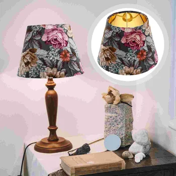 Sklopivi abažur za lampu, klasicni dekor, zamjena svijetle boje, Tkanine poklon za zagrijavanje