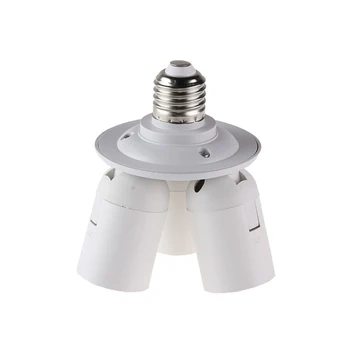Priključak za adapter-pretvarača E27, Led Adapter-pretvarač za razdjelnik žarulje, Vijak s 3/7 Glave, Držač osnove lampe, Bijela