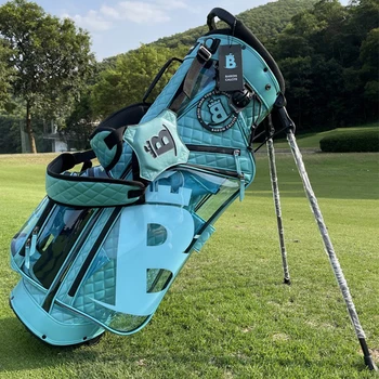 Golf torba, torba-stalak, lagani ruksak, torba za opremu za golf, plava moderan standardni torba, torba-stalak za golf 골프백