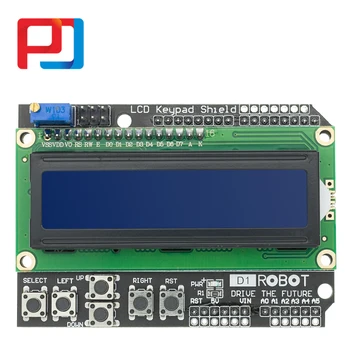 Zaslon LCD tipkovnice LCD1602 Originalni zaslon LCD modula, 1602 PULAR s plavim zaslonom za Arduino Diy Kit