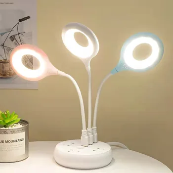 5V Led lampe za Prijenosni noćno svjetlo Žarulja Slobodno preklop Ušteda energije USB lampe led super svijetle prsten svjetla Bez strobe svjetla