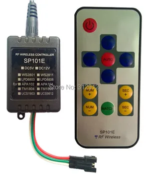 Radio-frequency led пиксельный kontroler APA102; ulaz DC5V; može upravljati maksimum 2048 piksela apa102