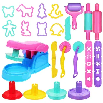Različite plastične kalupe za životinje, dječje stroj za kuhanje boji blato rezanaca, set od 22 predmeta