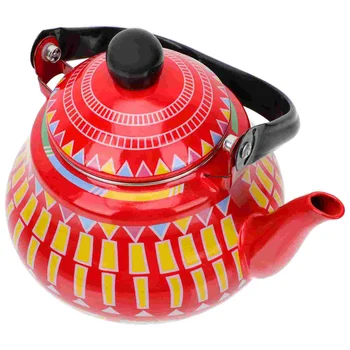 Kuhalo za čaj 1,5 l U Kineskom stilu Сервировочный čajnik aparat za tople vode za kineski čaj Fu Pribor za pripremu čaja Crvena
