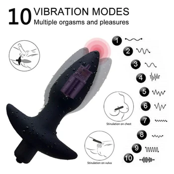 Muški analni maser za prostate, vibrator, Ženski analni vibrator, Stimulans analni čepovi, proizvode za odrasle za parove, seks-igračke za žene
