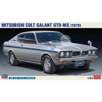 Plastični Model Automobila Hasegawa 20512 1/24 za Mitsubishi Colt Galant GTO-MII Sklop, Igračke za Dječake, Model Hobi, uradi sam