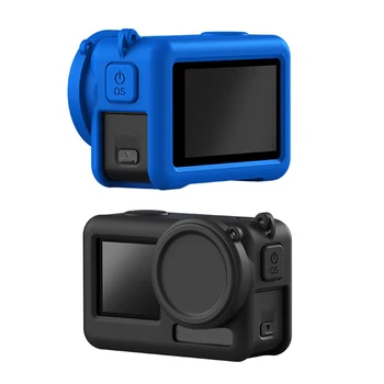 Silikonska torbica za videokamere шейной užetom, puni zaštitni okvir, быстросъемный torbica za pribor za kamere DJI Action 3 4