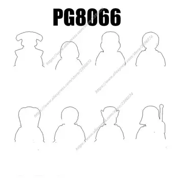 PG8066 Figurice Likova Pribor za Filmove Građevinski Blokovi i Cigle igračke PG727 PG728 PG729 PG730 PG731 PG732 PG733 PG734