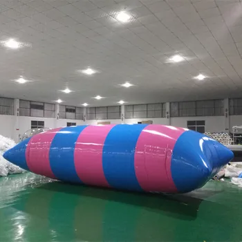 Dostava Od vrata Do vrata 7x3m Uzbudljiva Inflatable Vodena Katapult Blobs Jump Diving Tower, Inflatable Jastuk Za Skakanje