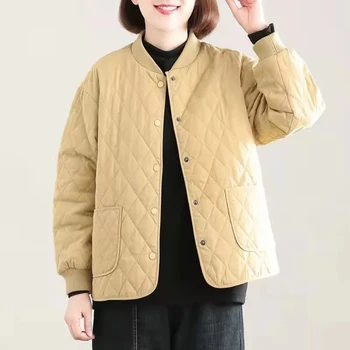 Tanka pamučna jakna, kratko donje kaput, novo zime 2023, Korejski slobodne svakodnevne Lagane pamučne jakne, Ženske topla odjeća, majice