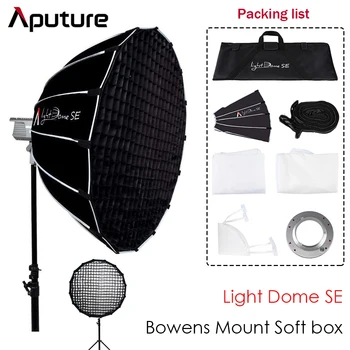 Aputure Light Dome SE Lagani Prijenosni Софтбокс s Рассеивателем Flash Bowens Mount LED Svjetla za Amaran 100D/X 200D/X 120DII 300DII