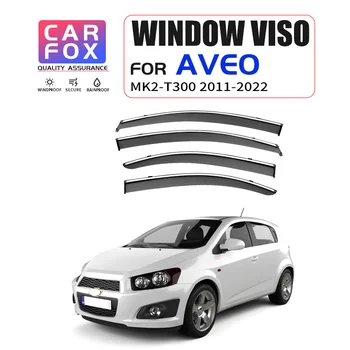 Za Chevrolet AVEO Hatchback T300 2011-2022 Vizir Prozora za Ventilaciju Viziri Otvor Vizira Ветрозащитные Viziri Od Kiše Vizir