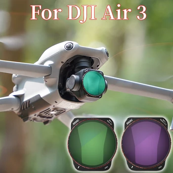 Set Filtera Za Trutovi Sa Objektivom Fotoaparata Dji Air 3 UV CPL ND2/64 Od Aluminijske Legure ND/PL, Podesivi Filter Za Pribor Trutovi Dji Air 3