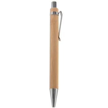 1 komplet bambusa kemijske olovke Promotivni ručka Ručka za zaštitu okoliša Alati za pisma