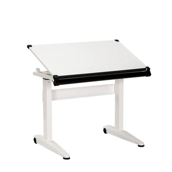 Tehnički crtež Podesiv Po visini Pokretni stol Za studij Uredski stol