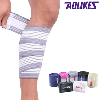 AOLIKES 1 kom. Pakovanje za podršku koljena, lakta, ručnog zgloba, gležnja, sportski zavoj, kompresijski remen 90/120/180см * 7,5 cm