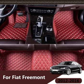 Tepisi za Fiat Freemont 2015 2016 2013 2014 2012 Auto-tepisi na 5 mjesta od vodootporne kože, običaj Pribor za unutrašnjost automobila