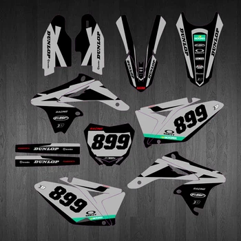 Individualni motocikl RMZ250 cijeli skup grafičkih naljepnica, setove prepoznatljivim znakovima za suzuki RM-Z 250 RM-Z RMZ 250 2019 2020 2021 2022 2023