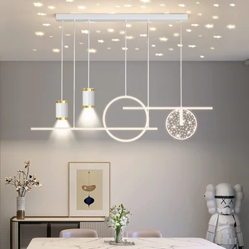 Nordic home decor Viseći svijećnjak za blagovanje, unutarnja rasvjeta, stropna svjetiljka, visi svjetiljka, svjetiljka za dnevni boravak