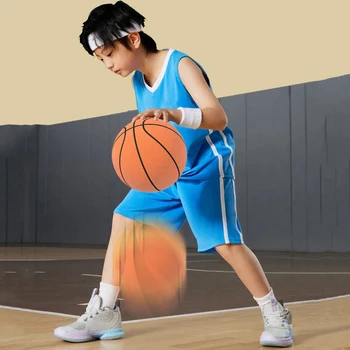 Dječji košarkašku loptu za nijemog trenera, высокоэластичный odskakanje lopte za odmor, jednostavan za razne aktivnosti i u zatvorenom prostoru