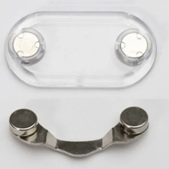 Magnetna Linija Broševi Držač Za Naočale, Višenamjenski Spona Za Vješanje Bodova Stezaljke Za Odjeću Moda Prijenosni Buckle Magnet Slušalice