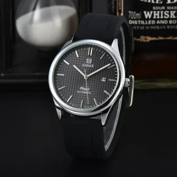 CODEX Najbolje muške satovi luksuzni, sportski stil Time Top, ručni sat sa automatski datum, poslovne kronograf, kvarc mens AAA